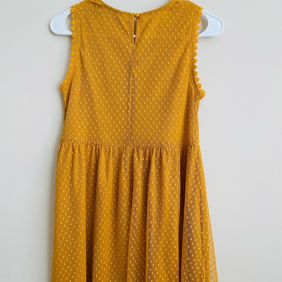 🎉2 for $15🎉 Francesca’s Cute Mustard Babydoll - Picture 4 of 5